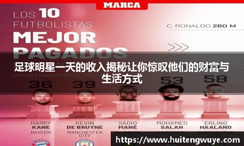 足球明星一天的收入揭秘让你惊叹他们的财富与生活方式